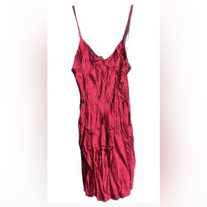 Vintage 100% Silk Mini Slip Dress